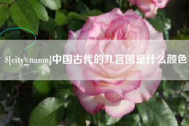 招远中国古代的九宫图是什么颜色