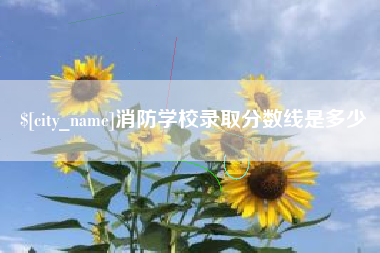 招远消防学校录取分数线是多少