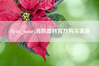 招远消防器材官方购买渠道