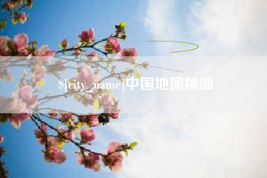 招远中国地图精细