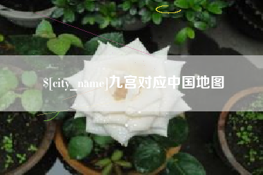 招远九宫对应中国地图