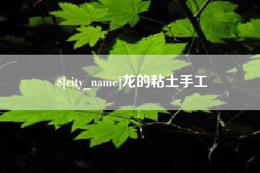 招远龙的粘土手工