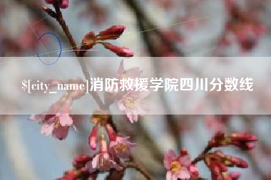 招远消防救援学院四川分数线