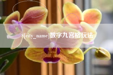 招远数字九宫格玩法