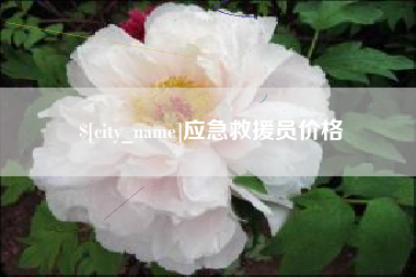 招远应急救援员价格