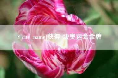 招远获得9块奥运会金牌