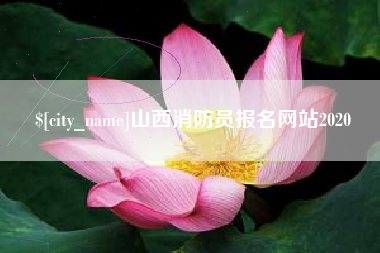 招远山西消防员报名网站2020