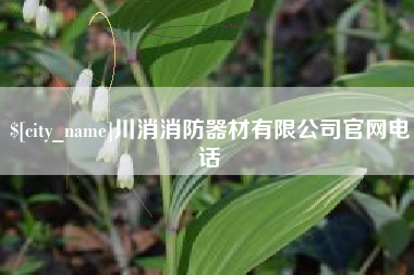 招远川消消防器材有限公司官网电话