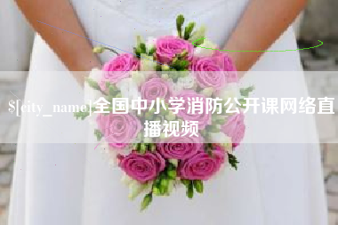 招远全国中小学消防公开课网络直播视频
