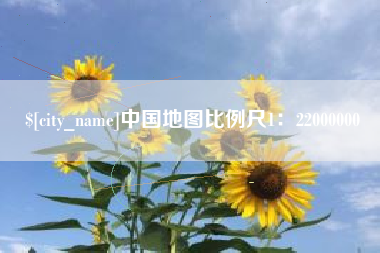 招远中国地图比例尺1：22000000