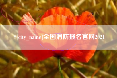 招远全国消防报名官网2021